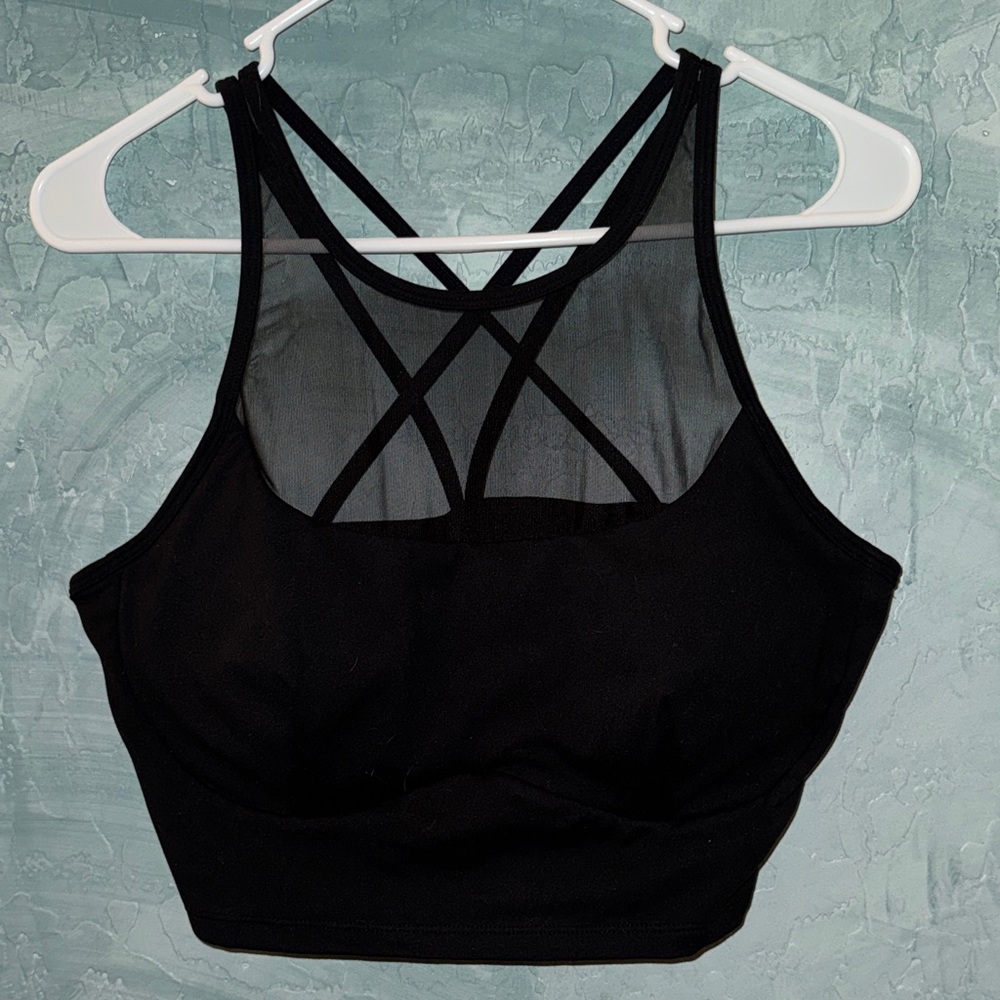Popflex Celeste Mesh Crop Bralette